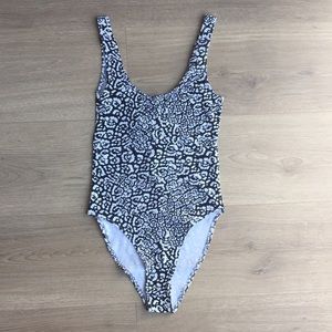 Top shop leopard onesie leotard bodysuit